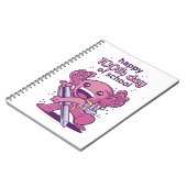 Carnet Invitation pour le 100e jour d'école (Côté gauche)