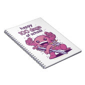 Carnet Invitation pour les 100 jours d'école (Côté Droit)