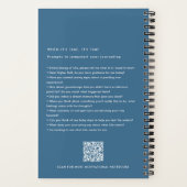 Carnet Invitations de journalisation de la lune éthéré et (Verso)