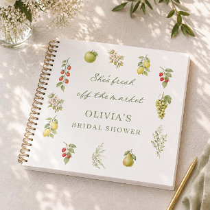 Carnet Invité à la Baby Shower Fresh Off The Market