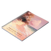 Carnet Invité commémoratif Pink Beach Sunset (Côté gauche)