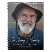 Carnet Invité photo des funérailles commémoratives (Devant)