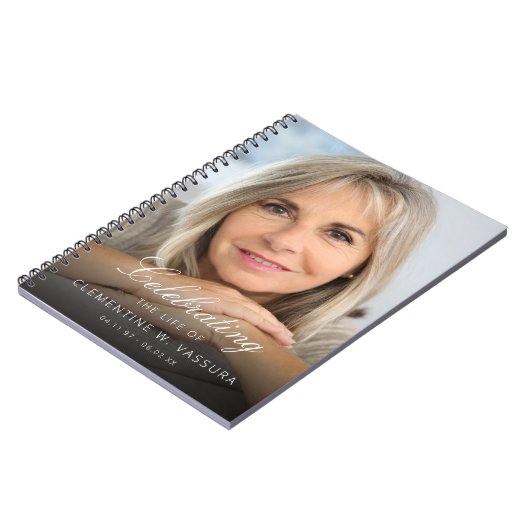 Carnet Invité photo des funérailles commémoratives (Côté gauche)