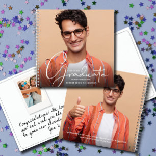 Carnet Invité photo instantanée du diplôme