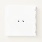 Carnet Invité photo mariage (Dos)