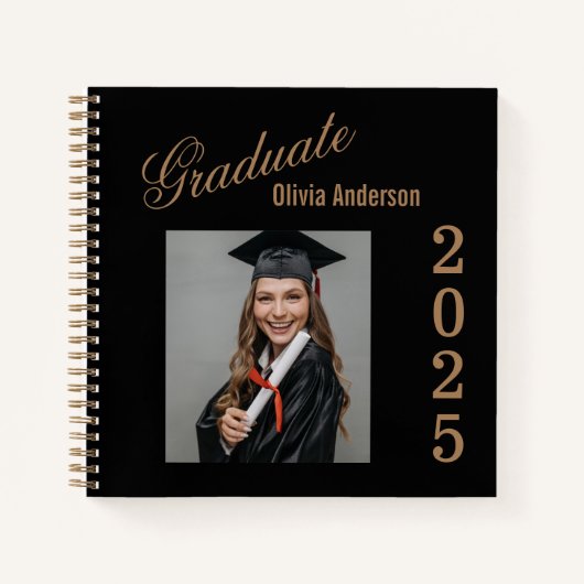 Carnet Invités de la fête de graduation Se connecter (Devant)