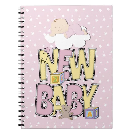 Carnet iPad pour bébé nouveau mignon (Devant)