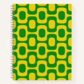 Carnet Ipanema Sidewalk Pattern, Beach Pattern, Brazil (Devant)