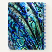 Carnet Iridesca Paua Abalone Shell (Dos)