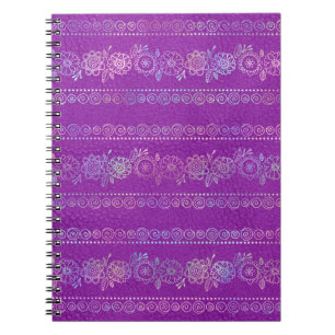 Carnet Iridescente Bohemian Unicorn Motif iPad Air Cover