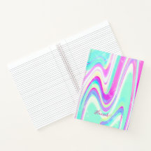 Iridescente Holographique Liquide Swirl