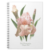 Carnet Iris à poils roses (Devant)