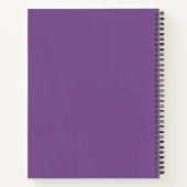 Carnet Iris barbu à deux tons en fleurs (Dos)