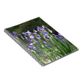 Carnet Iris bleu (Côté Droit)