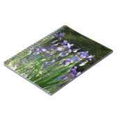 Carnet Iris bleu (Côté gauche)