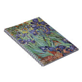 Carnet Iris de Van Gogh Peinture Impressionniste (Côté Droit)