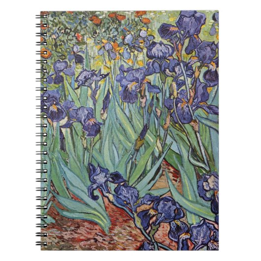 Carnet Iris de Van Gogh Peinture Impressionniste (Devant)
