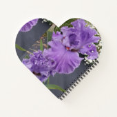 Carnet Iris Fleurs Fleurs Violet Lavande Lilac Apron (Dos)