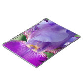 Carnet Iris Nature / Floral / Photo botanique (Côté gauche)