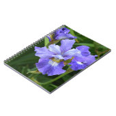 Carnet Iris pourpre (Côté gauche)