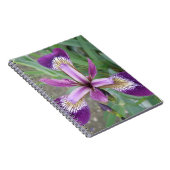 Carnet Iris violet (Côté Droit)