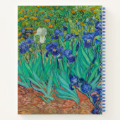 Carnet Irises de Vincent Van Gogh (Dos)