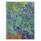 Carnet Irises par Van Gogh (Devant)