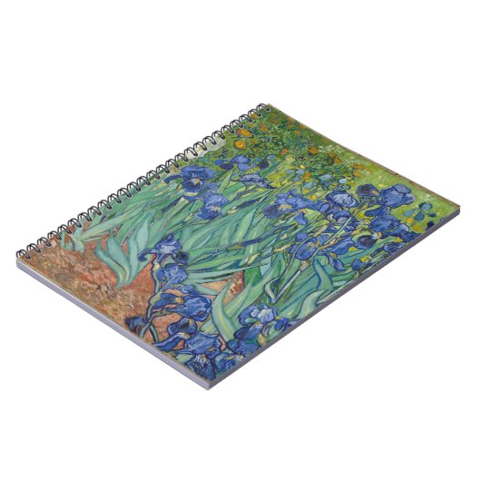 Carnet Irises par Vincent Van Gogh (Côté gauche)