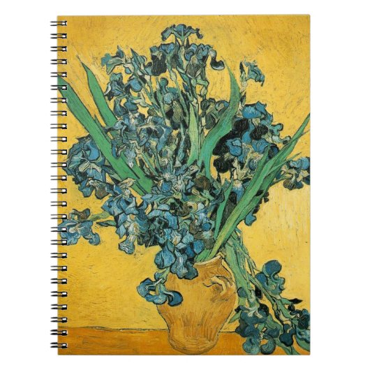 Carnet Irises - Van Gogh - c1890 (Devant)