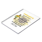 Carnet Irish Blessing For GODDAUGHTER - Cadeau Personnali (Côté gauche)