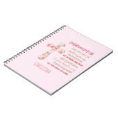 Carnet Irish Blessing For GODDAUGHTER - Cadeau Personnali (Côté gauche)