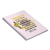 Carnet Irish Blessing For GODDAUGHTER - Cadeau Personnali (Côté Droit)