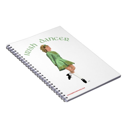 Carnet Irish Step Dancer (Côté Droit)