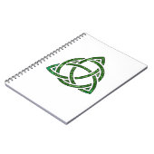 Carnet irish trifecta vert (Côté gauche)