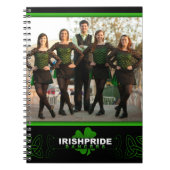 Carnet irlandais de danseurs de fierté (Devant)