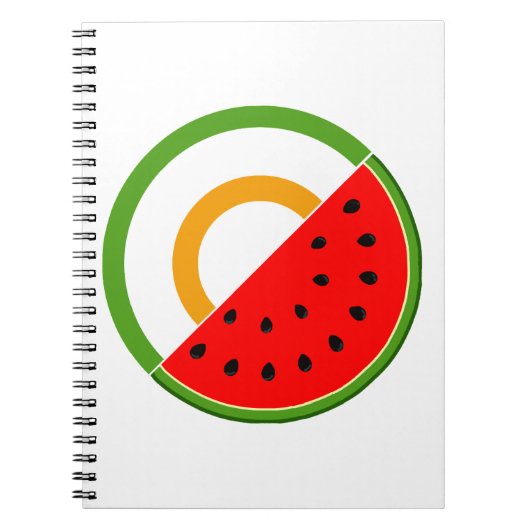 Carnet IRLANDE AVEC PALESTINE - Watermelon (Devant)