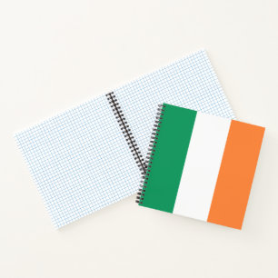 Carnet Irlande National Flag, standard irlandais, bannièr