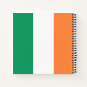Carnet Irlande National Flag, standard irlandais, bannièr (Dos)