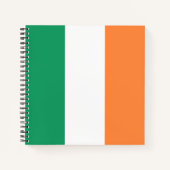 Carnet Irlande National Flag, standard irlandais, bannièr (Devant)
