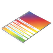 Carnet Ironique et audacieux (Côté gauche)