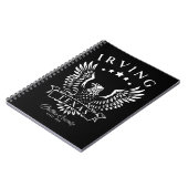 Carnet Irving comté de Dallas Texas Vintage Eagle (Côté gauche)