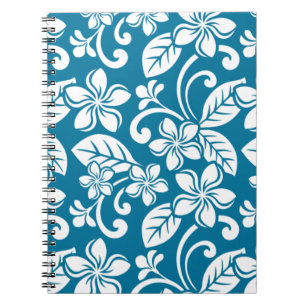 CARNET ISLANDE PLUMERIA (CARIBBEAN BLUE)