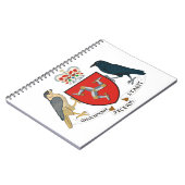 Carnet isle of man emblem (Côté gauche)