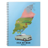 Carnet Isle of Man travel poster (Devant)
