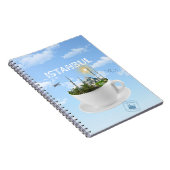 Carnet Istanbul dans un Teacup - Skyline - Cadeau turc (Côté Droit)