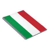 Carnet Italian Flag, flag of italy, italia (Côté Droit)