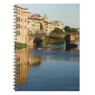 Carnet Italie, Florence, Pont sur le fleuve Arno