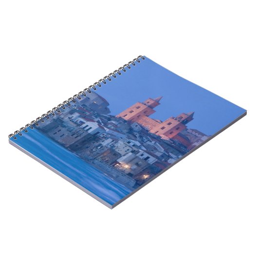 Carnet Italie, Sicile, Cefalu, Vue avec Duomo depuis (Côté gauche)