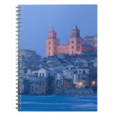 Carnet Italie, Sicile, Cefalu, Vue avec Duomo depuis (Devant)