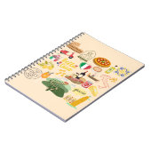 Carnet Italie Symboles Amateurs de voyage (Côté gauche)